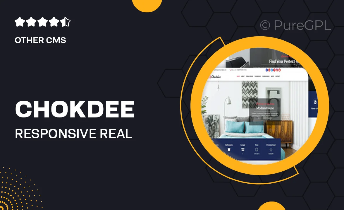 Chokdee – Responsive Real Estate Muse Template