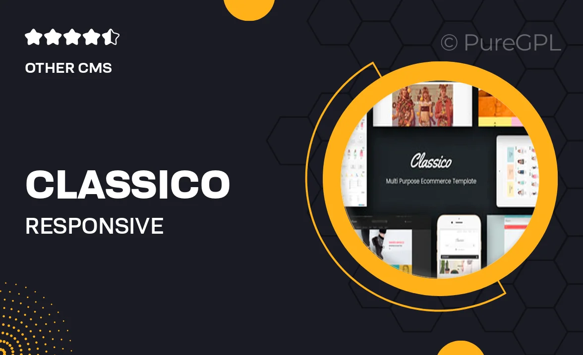 Classico – Responsive Prestashop 1.6, 1.7 Theme