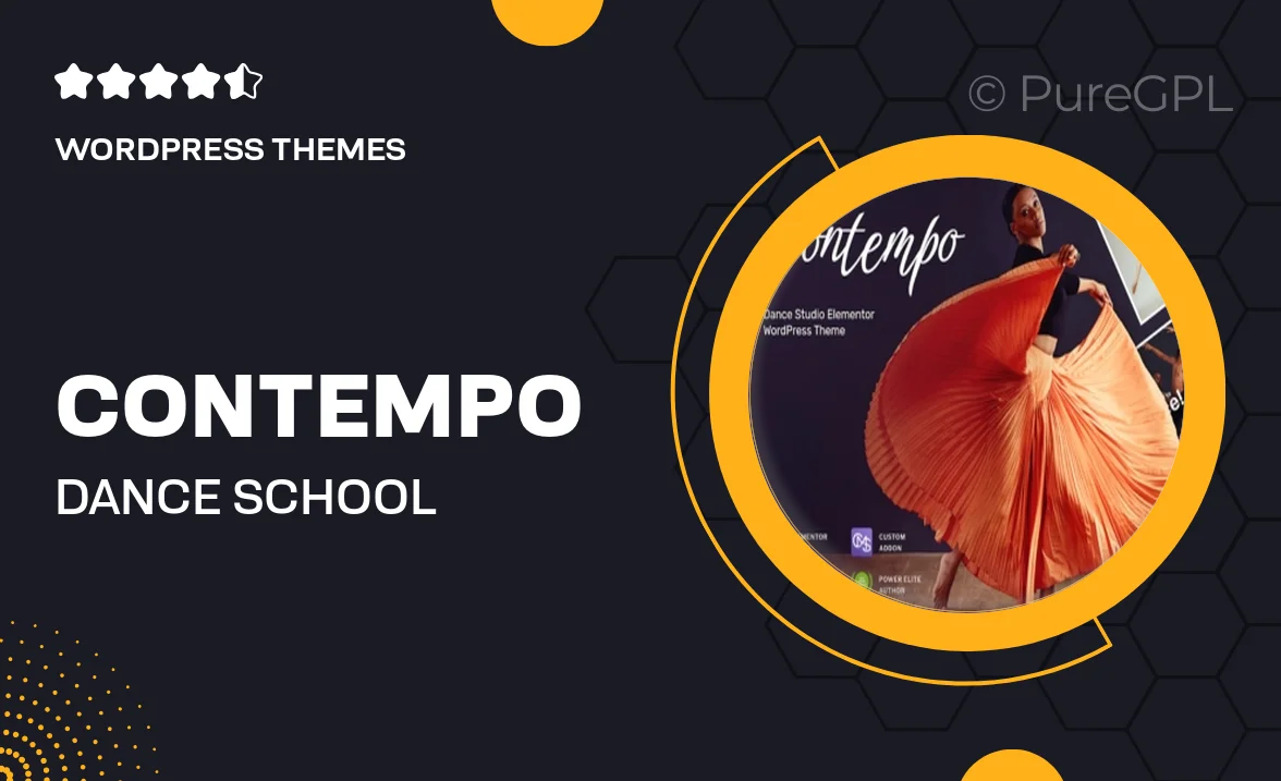 Contempo – Dance School WordPress Theme