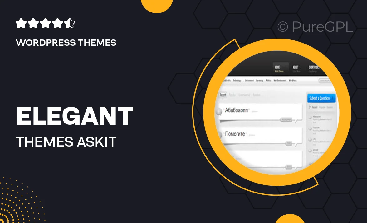 Elegant themes | AskIt