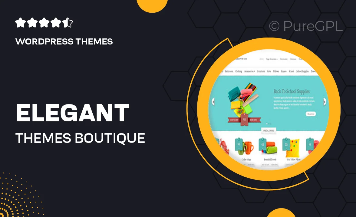 Elegant themes | Boutique