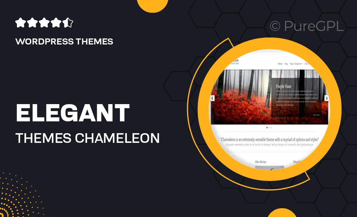 Elegant themes | Chameleon