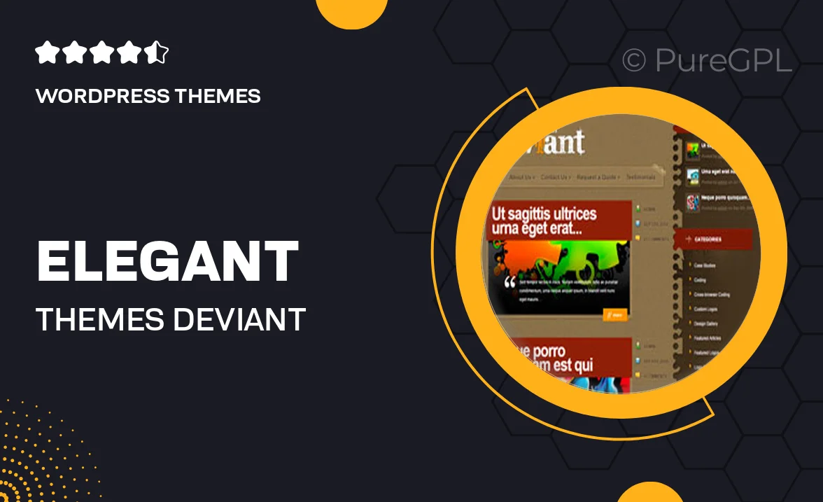 Elegant themes | Deviant