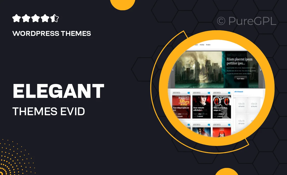 Elegant themes | eVid