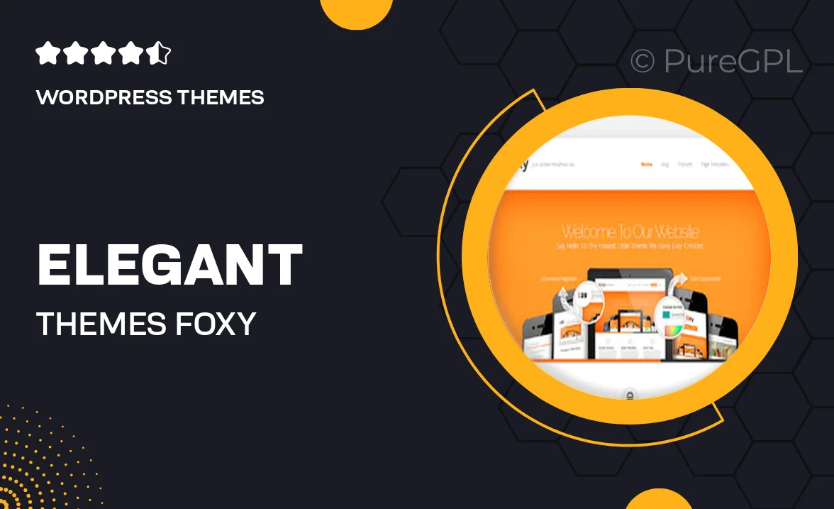 Elegant themes | Foxy