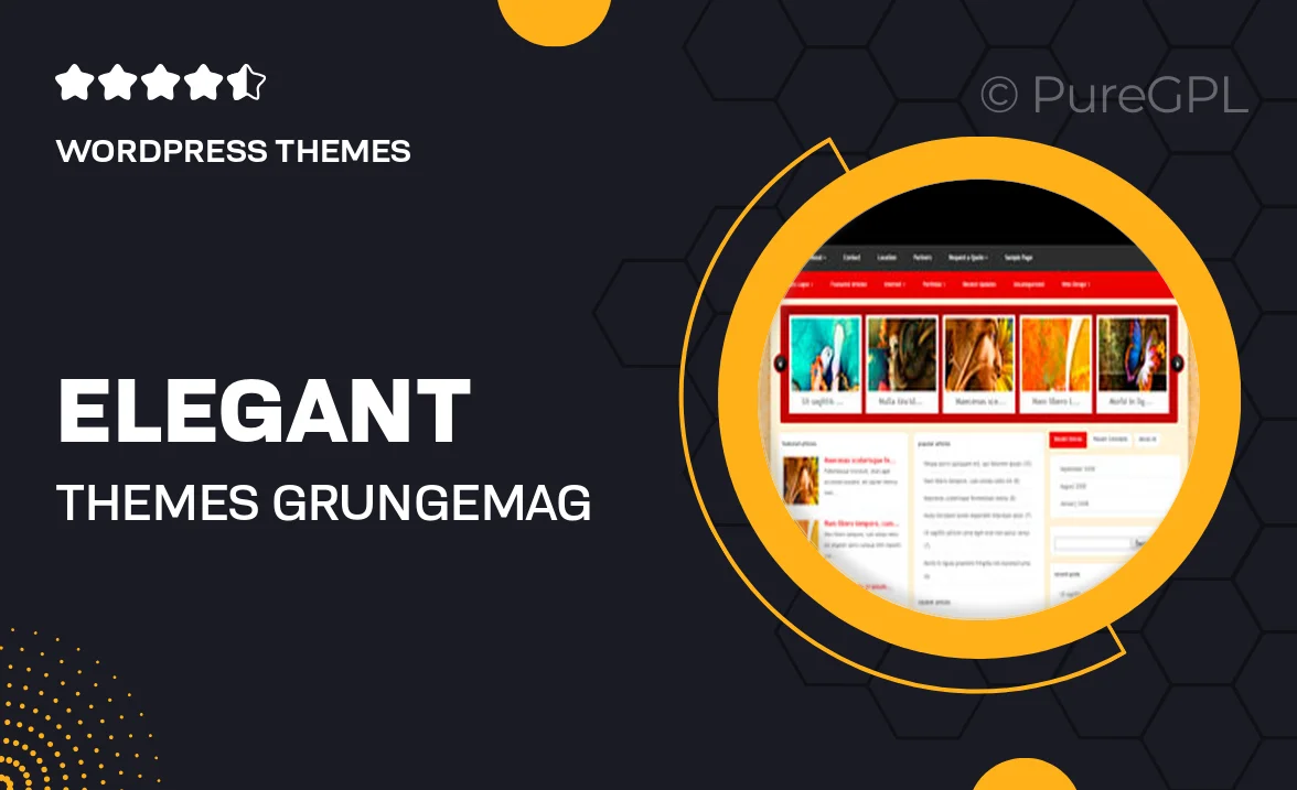 Elegant themes | GrungeMag