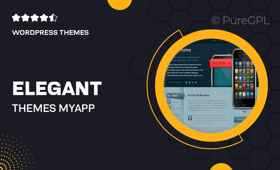 Elegant themes | MyApp