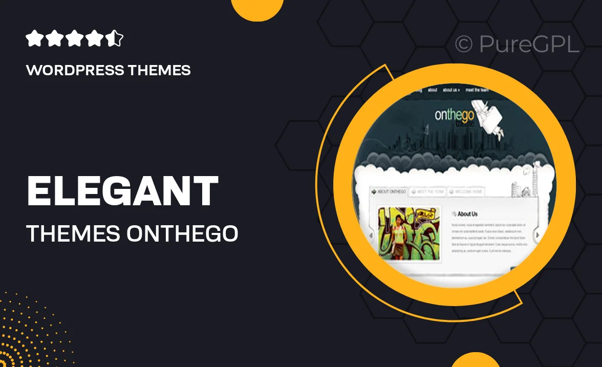 Elegant themes | OnTheGo