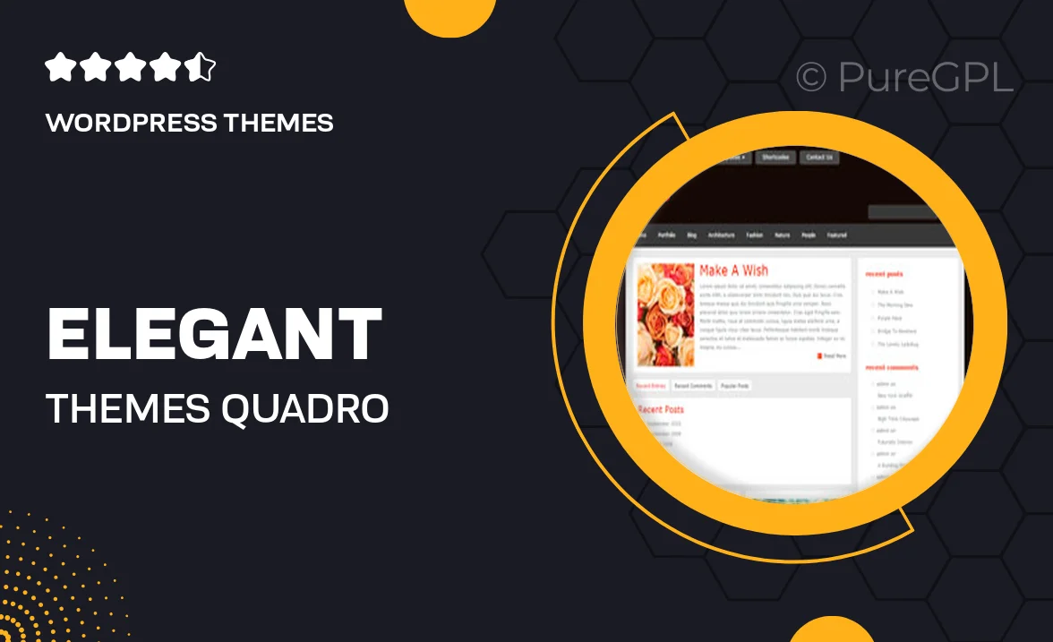 Elegant themes | Quadro