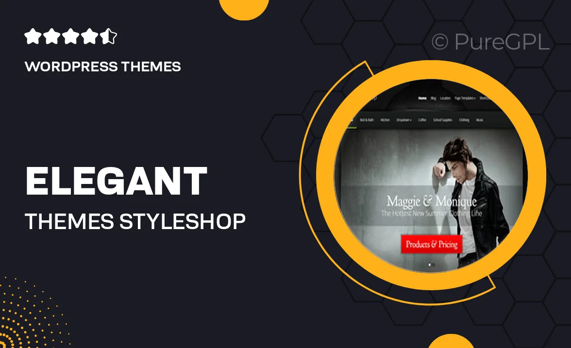 Elegant themes | StyleShop