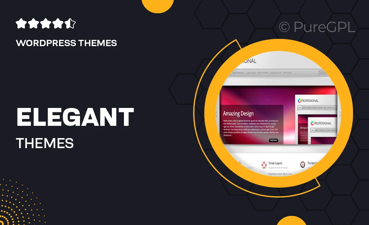 Elegant themes | TheProfessional