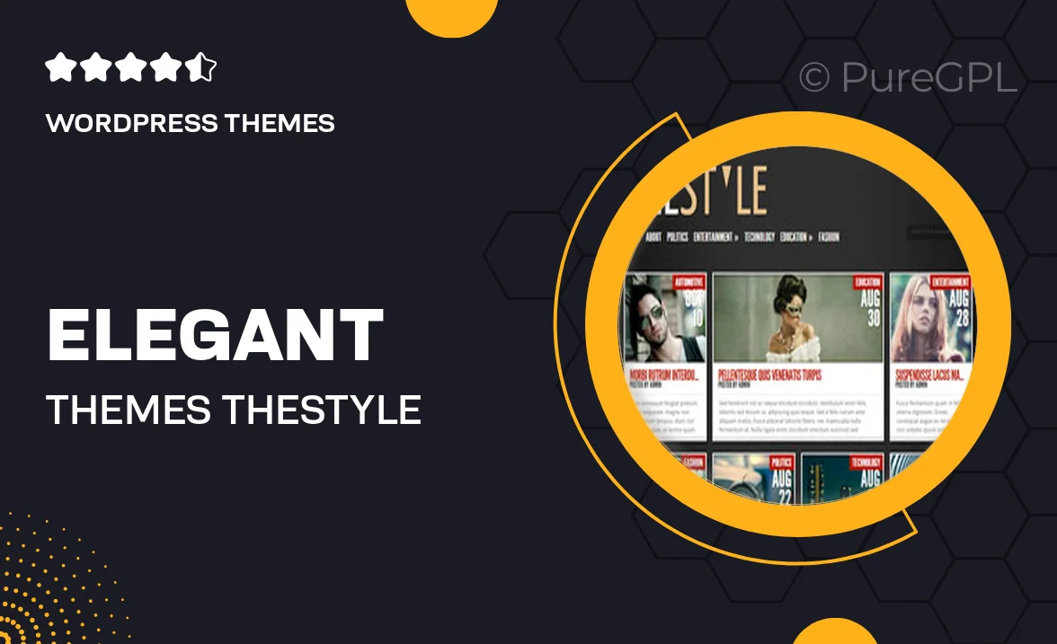 Elegant themes | TheStyle