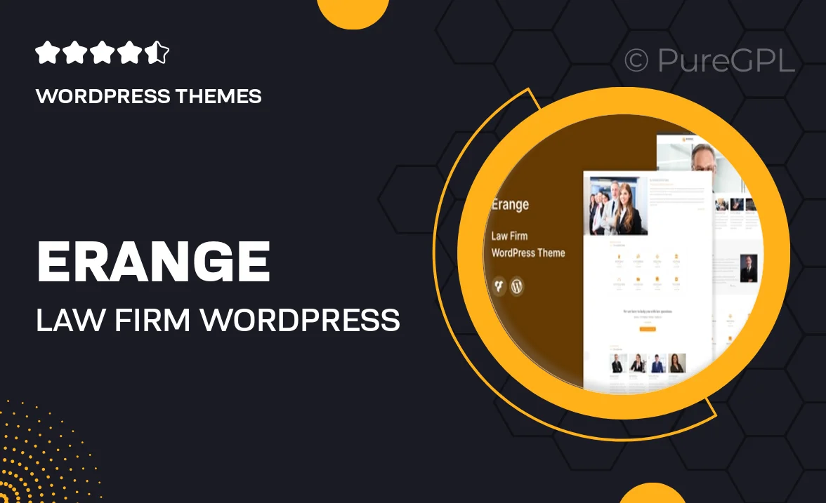 Erange – Law Firm WordPress Theme