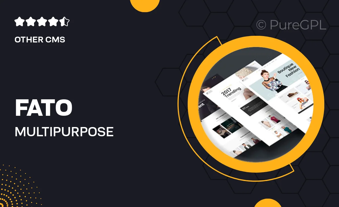 Fato – Multipurpose Responsive Prestashop Theme