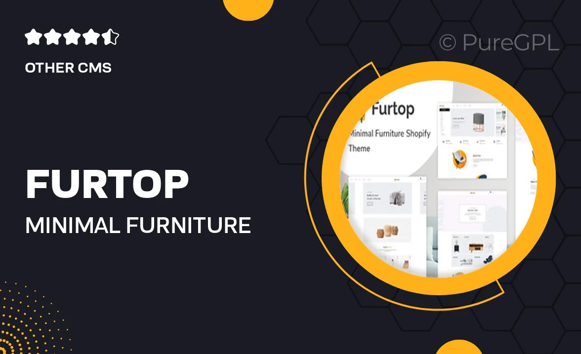 Furtop – Minimal Furniture Shopify Theme