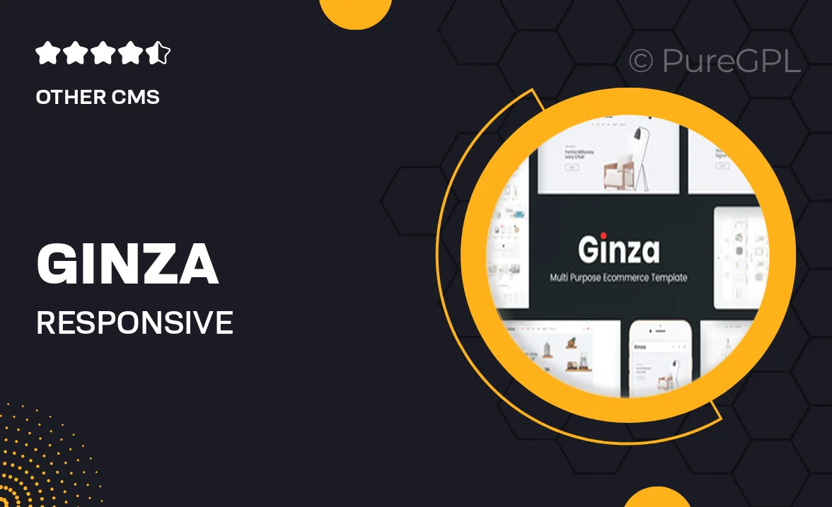 Ginza – Responsive Prestashop Theme