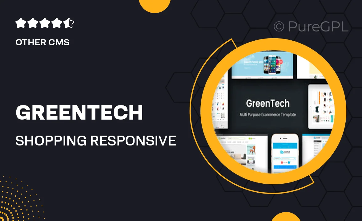 GreenTech – Shopping Responsive OpenCart Theme