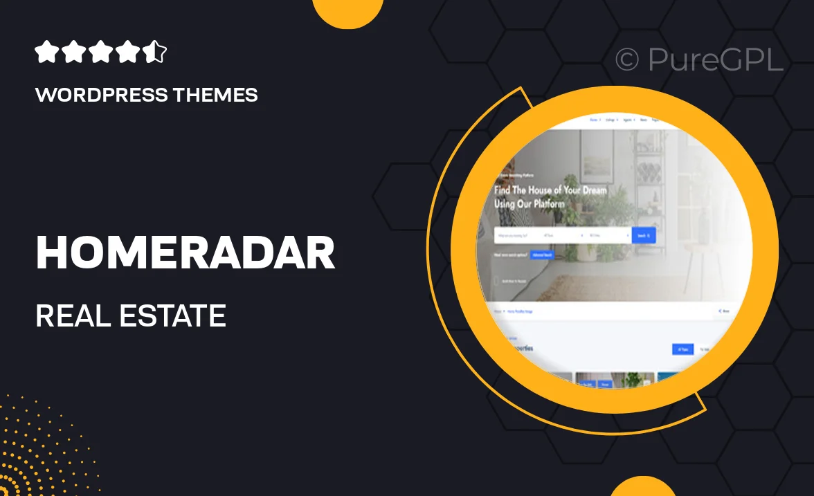 HomeRadar – Real Estate WordPress Theme