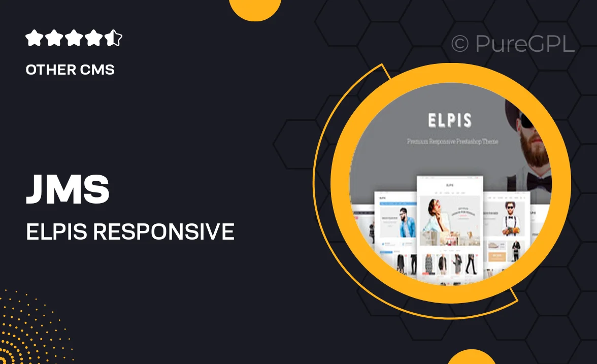 Jms Elpis – Responsive Prestashop Theme