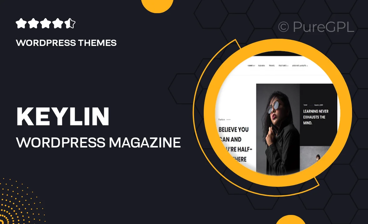 Keylin – WordPress Magazine and Blog Theme