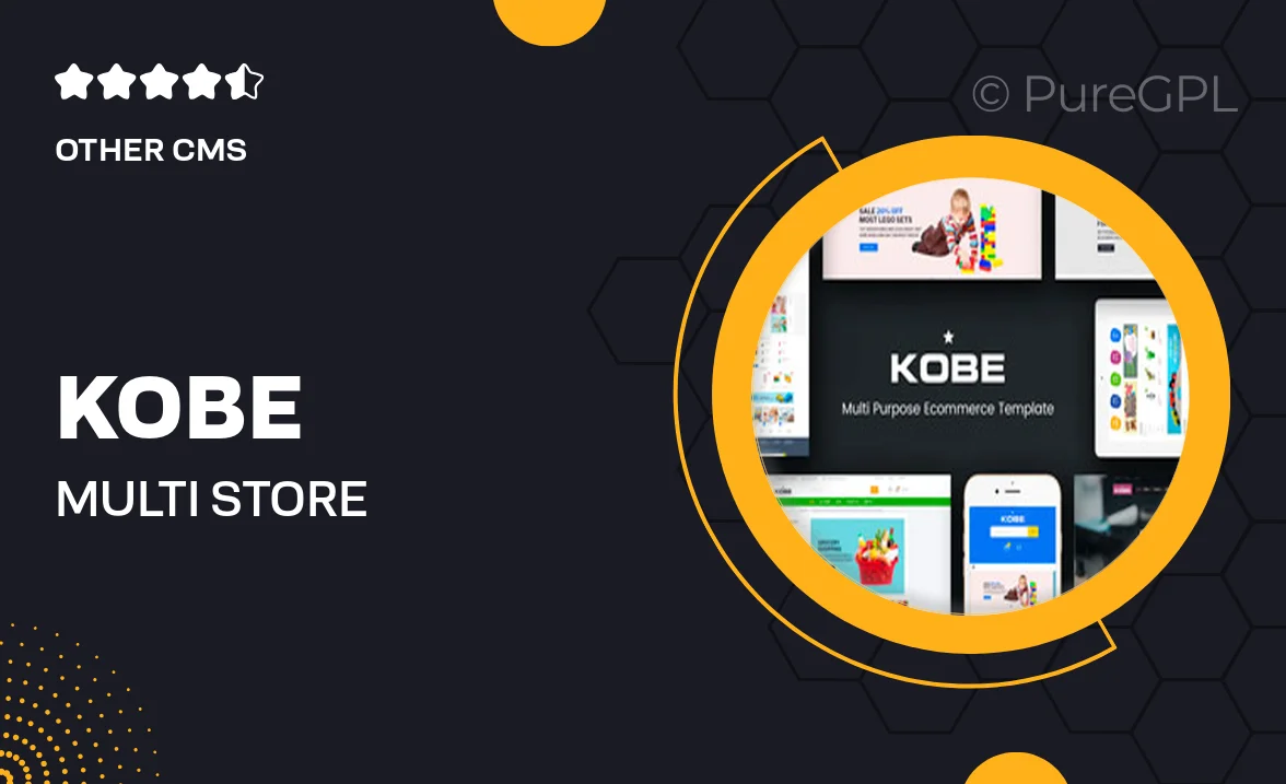 Kobe – Multi Store Responsive Prestashop Theme