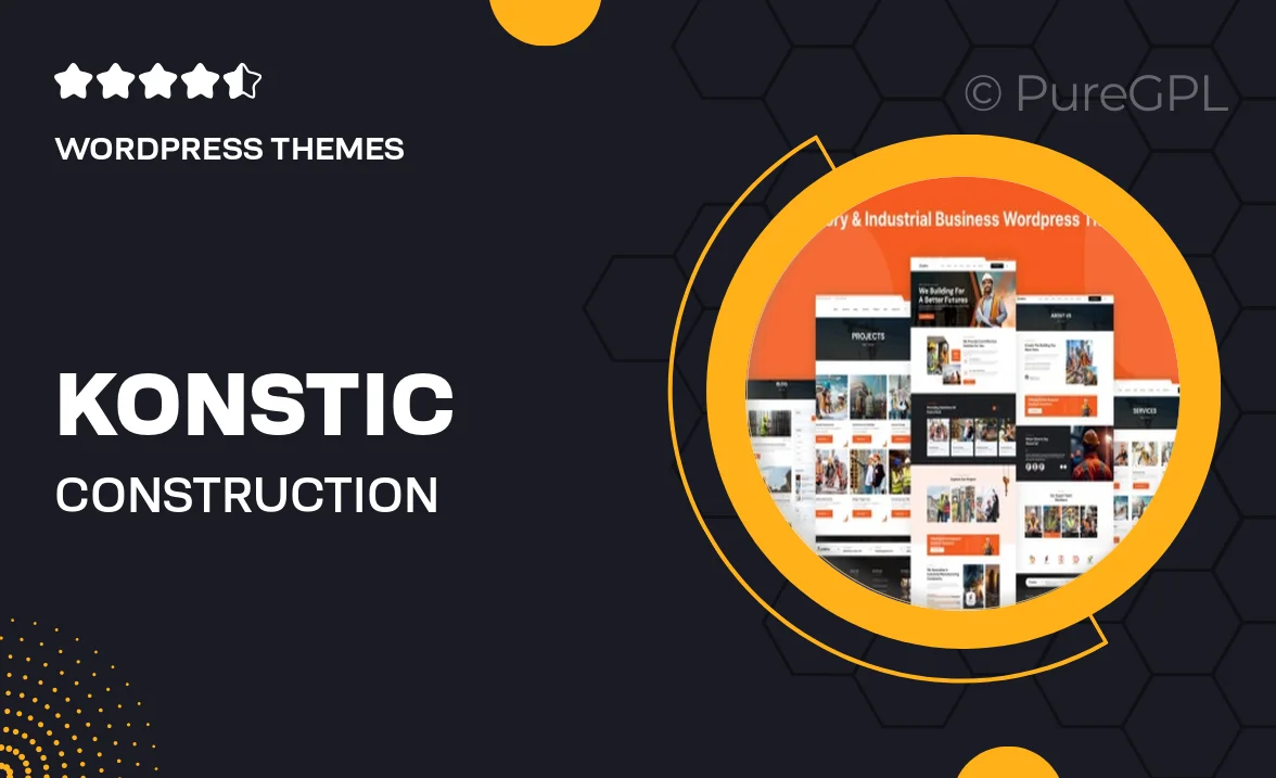 Konstic – Construction WordPress Theme