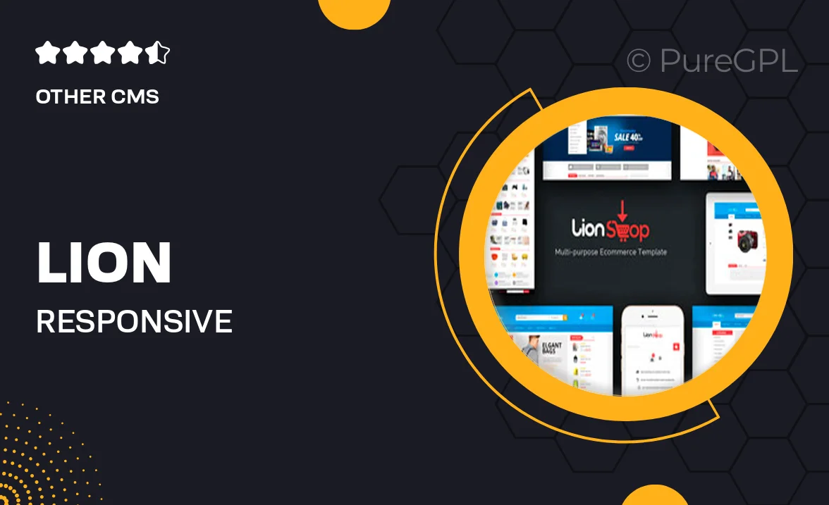 Lion – Responsive Prestashop Theme