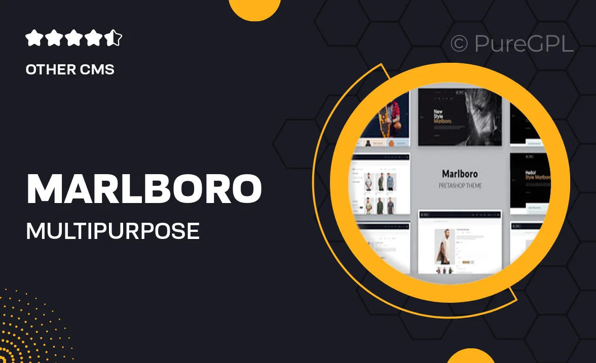 Marlboro – Multipurpose Responsive Prestashop Theme