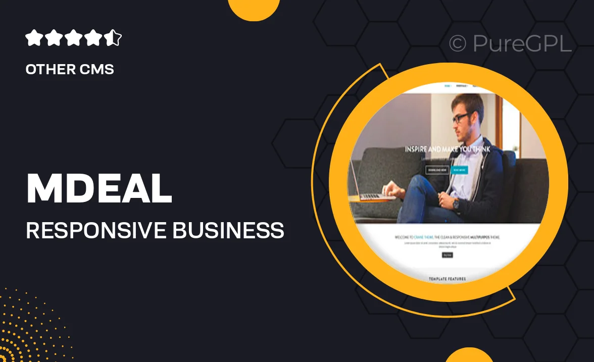 Mdeal – Responsive Business Drupal Theme