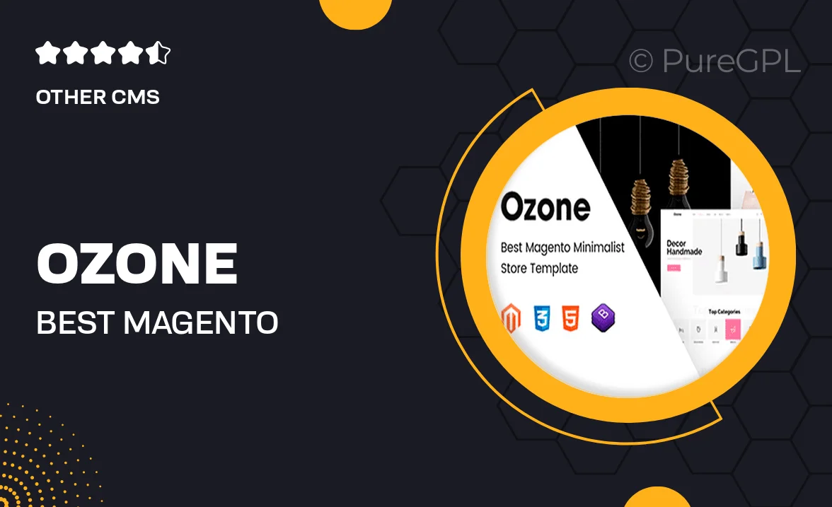 Ozone – Best Magento Minimalist Theme