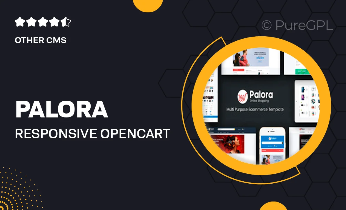 Palora – Responsive OpenCart Theme