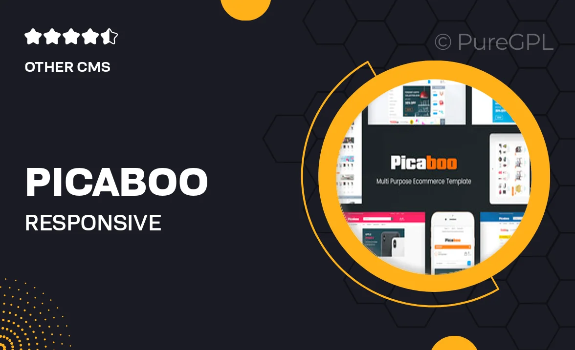 Picaboo – Responsive Prestashop Theme