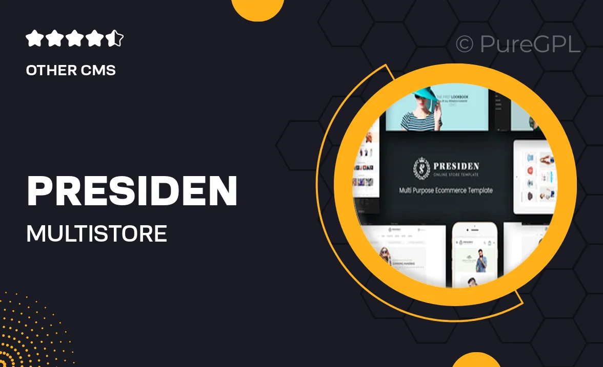 Presiden – Multistore Responsive OpenCart Theme