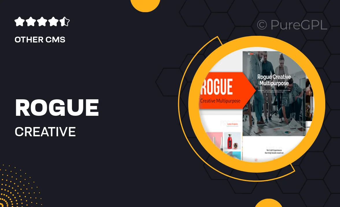 ROGUE – Creative Multi-Purpose Muse Template YR