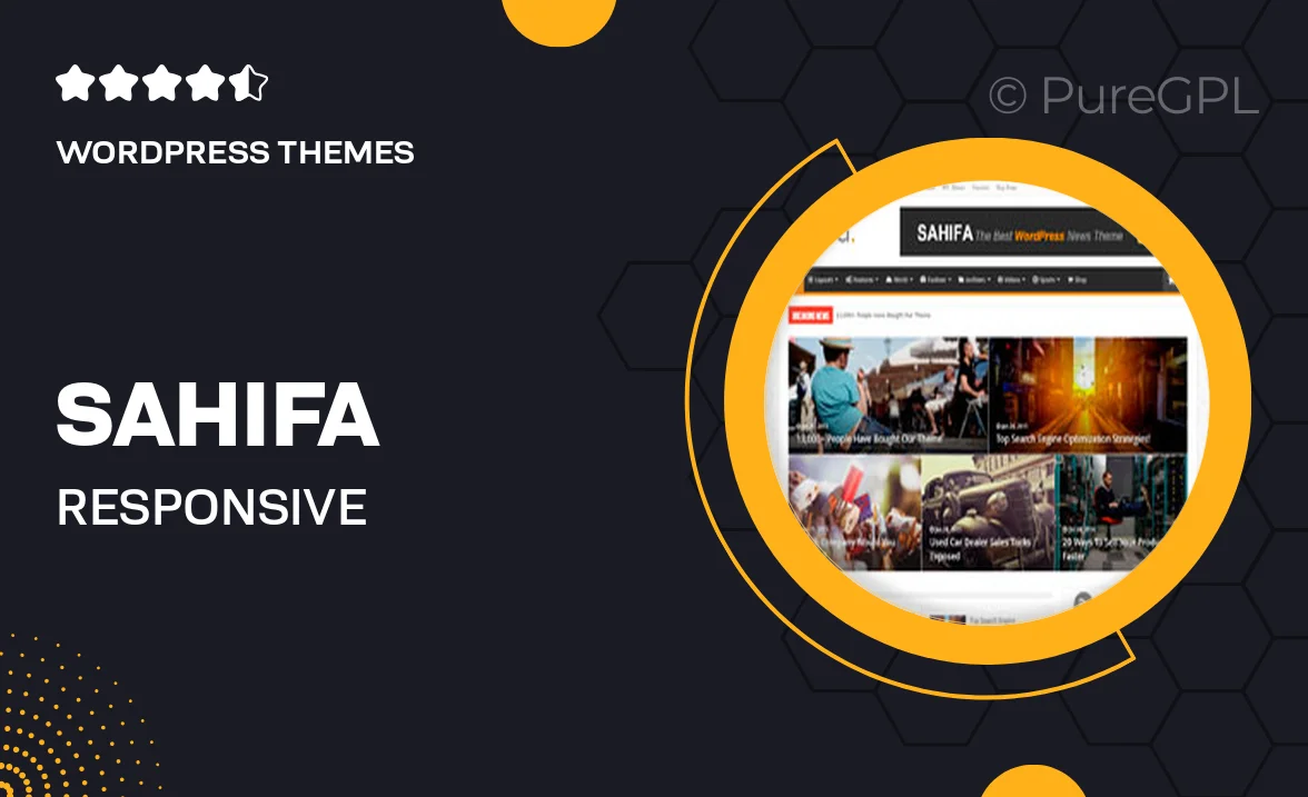 Sahifa – Responsive WordPress News / Magazine / Newspaper Theme