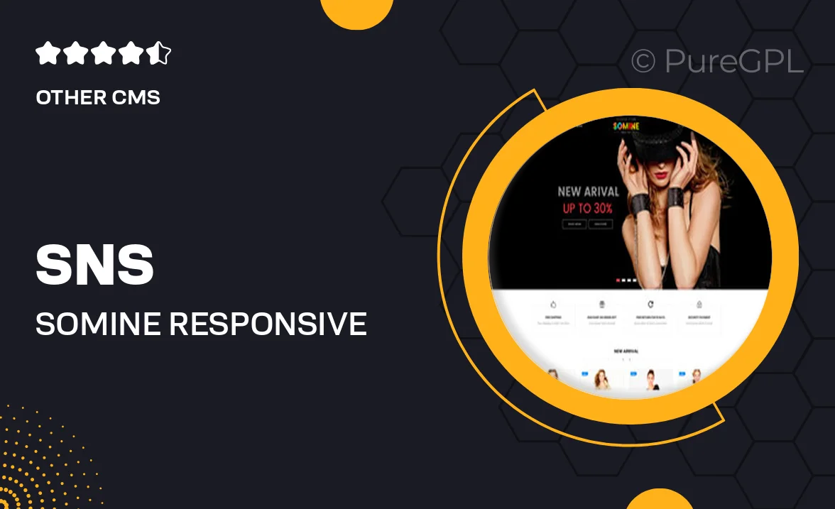 SNS Somine – Responsive Prestashop Theme