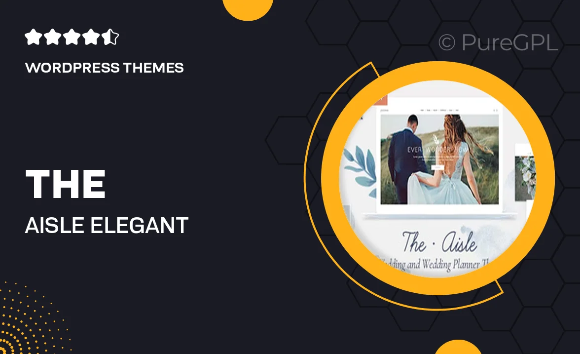 The Aisle – Elegant Wedding Theme