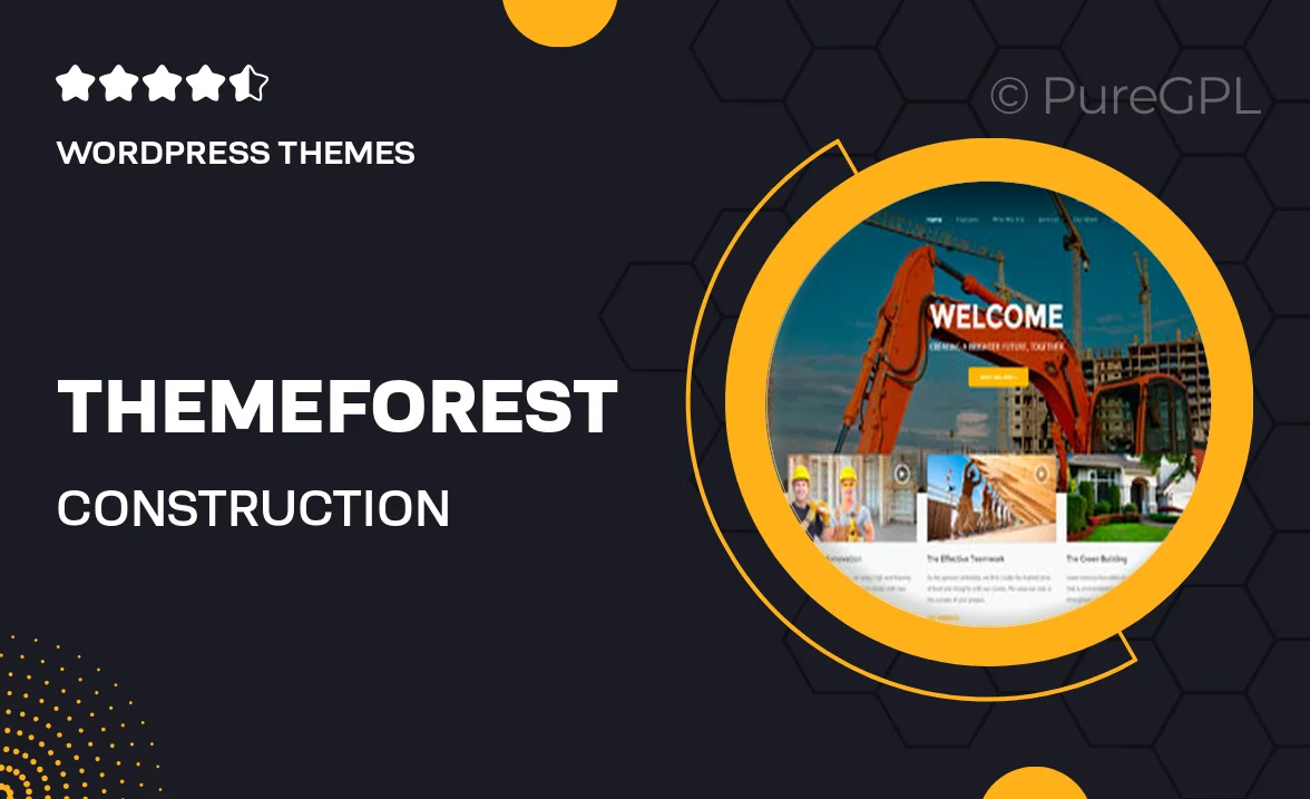 Themeforest | Construction WordPress Theme