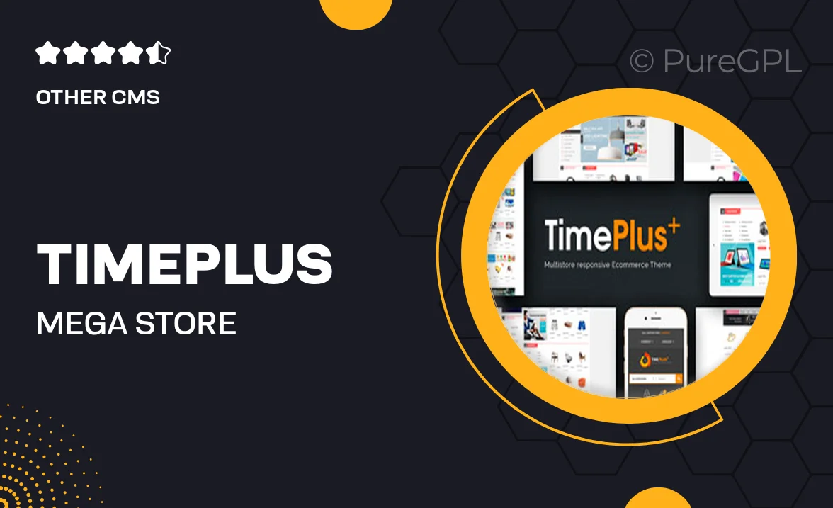 TimePlus – Mega Store Responsive Prestashop Theme