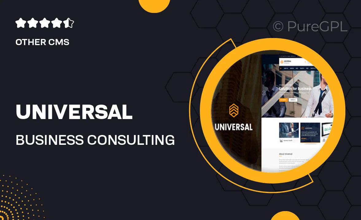 Universal – Business, Consulting Drupal Theme