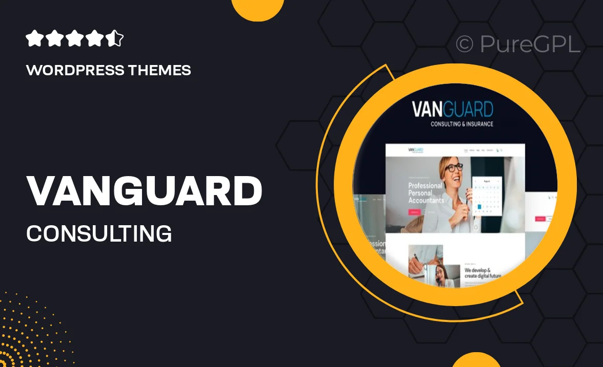 Vanguard – Consulting & Insurance WordPress Theme