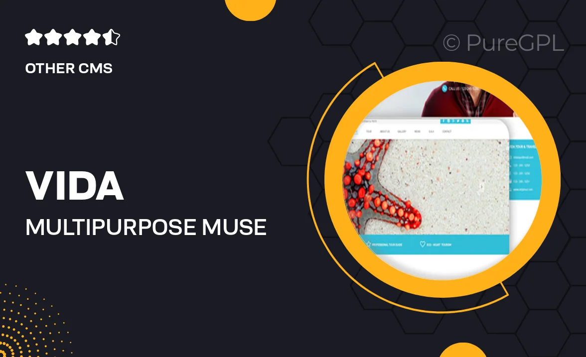 Vida – Multipurpose Muse Template