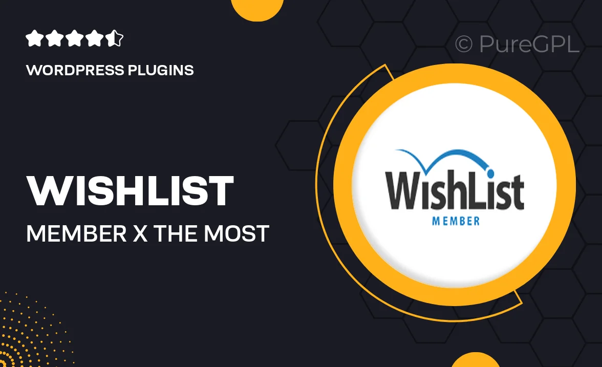 WishList Member X – The Most Trusted Membership Site Plugin