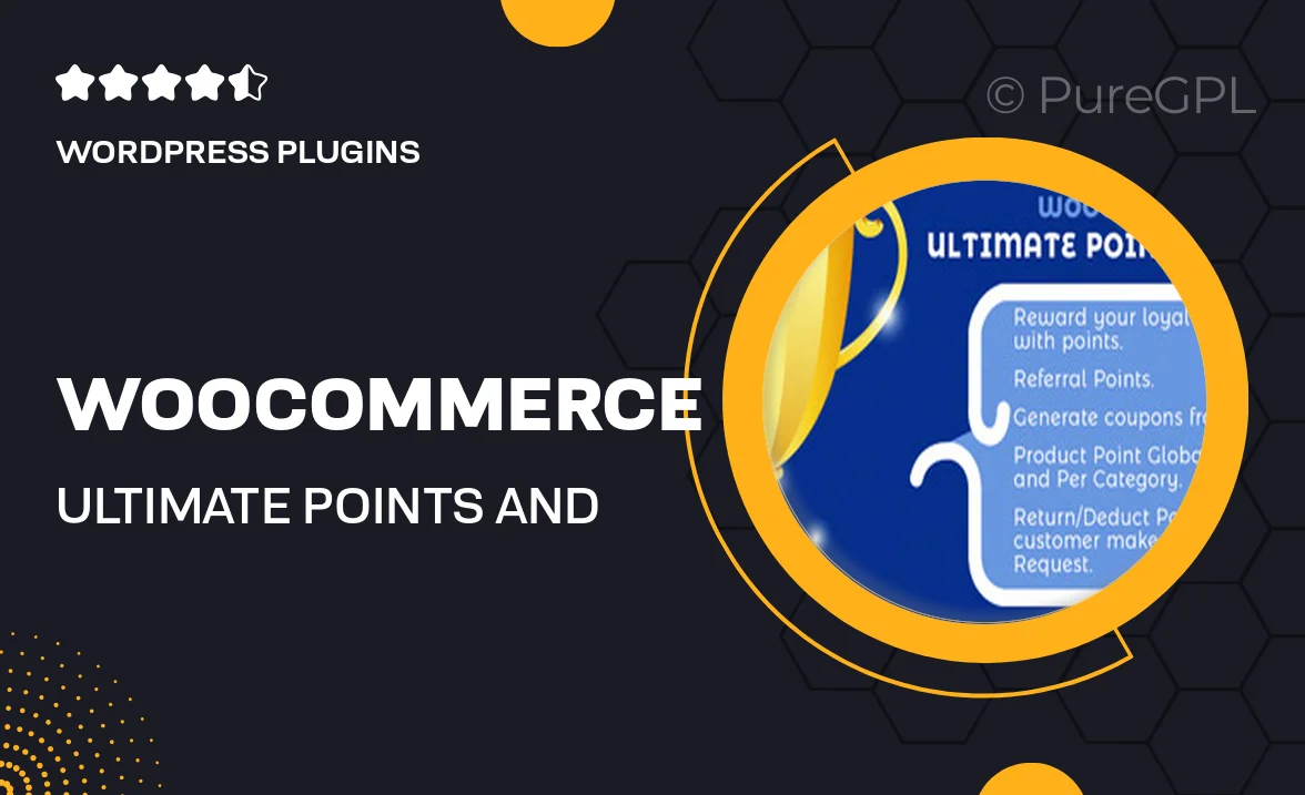 WooCommerce Ultimate Points And Rewards – Referral Points & Coupon Generation