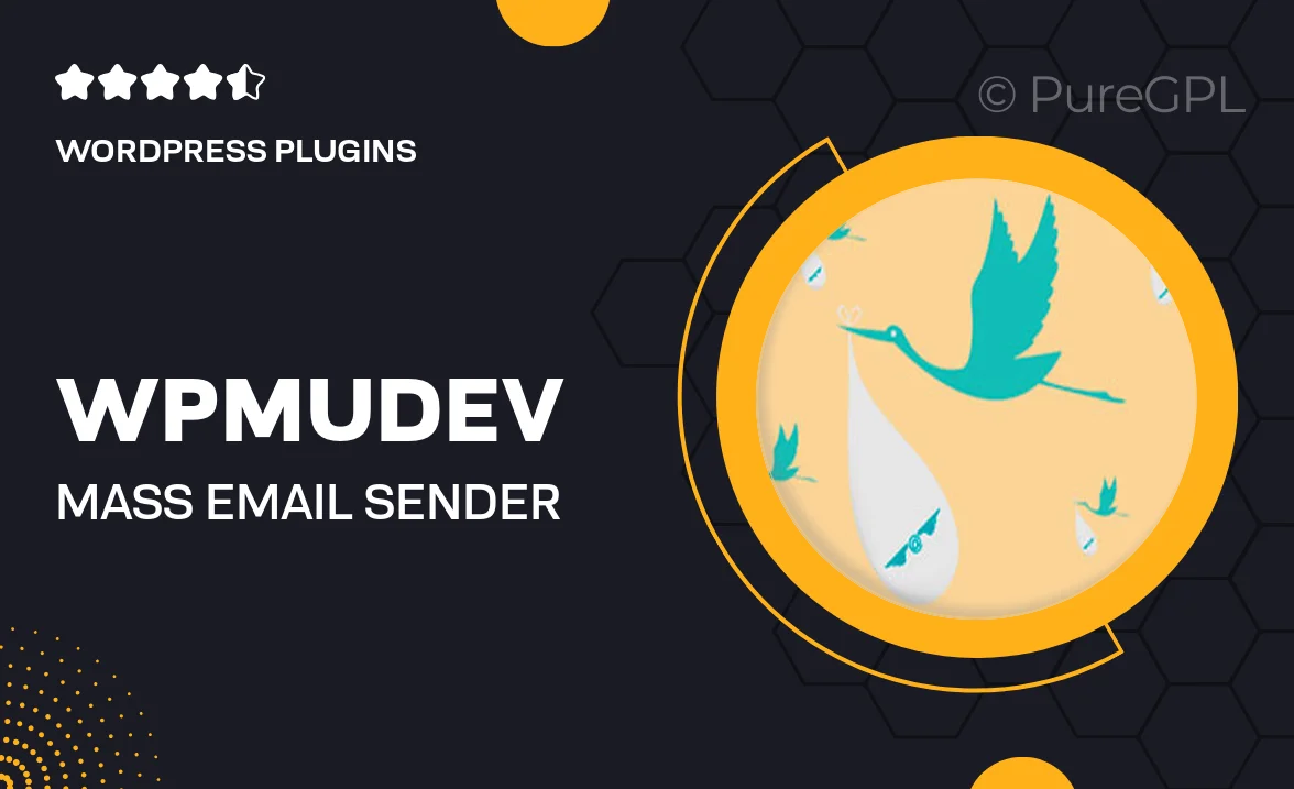 Wpmudev | Mass Email Sender