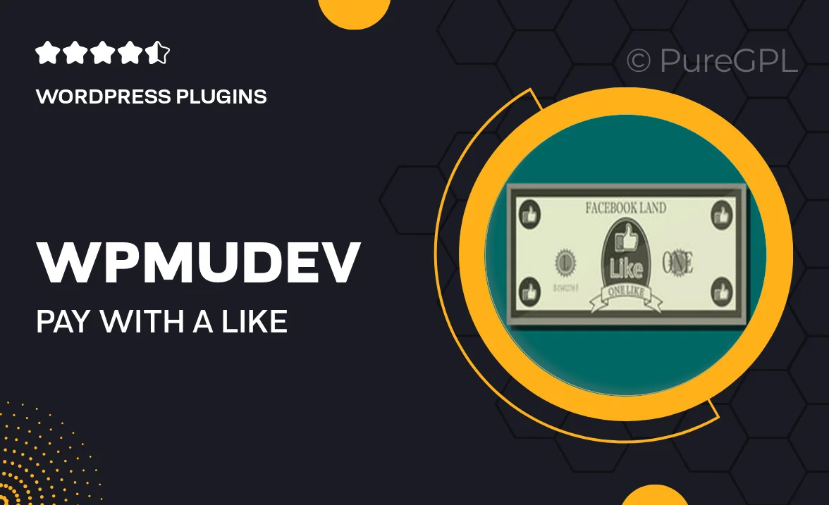 Wpmudev | Pay With a Like