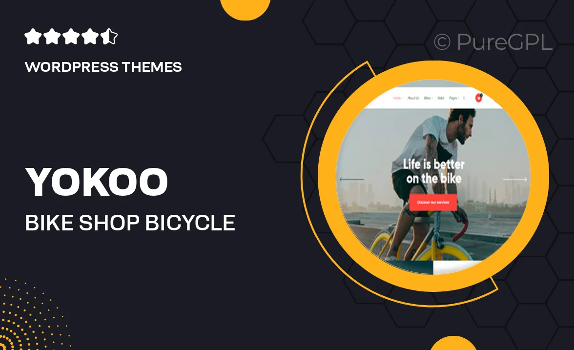 Yokoo – Bike Shop & Bicycle Rental WordPress Theme