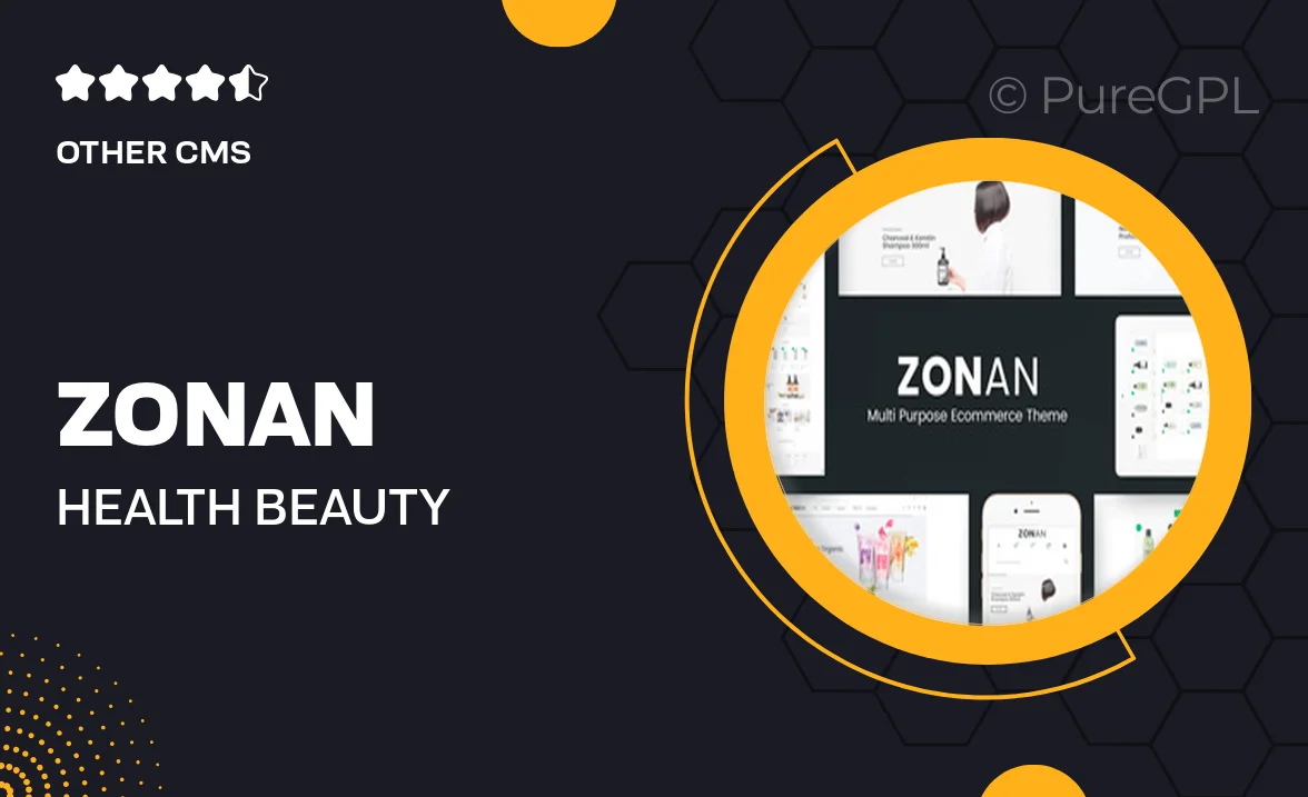 Zonan – Health & Beauty Prestashop Theme