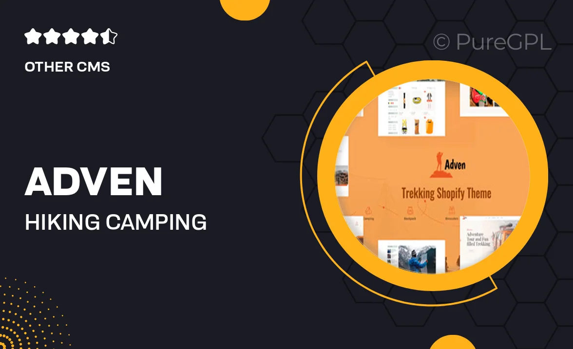 Adven – Hiking, Camping & Trekking Shopify Theme