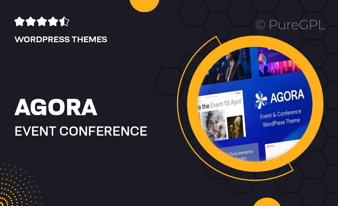 Agora — Event & Conference WordPress Theme